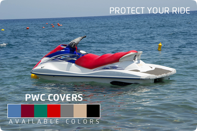 Premium Personal Watercraft Covers Blue | Walk-Winn Plastic Company, Inc. boat hardware parts, transom drain plug, custom boat covers
