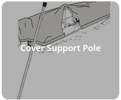 Cover Support Pole | Walk-Winn Plastic Company, Inc. boat hardware parts, transom drain plug, custom boat covers